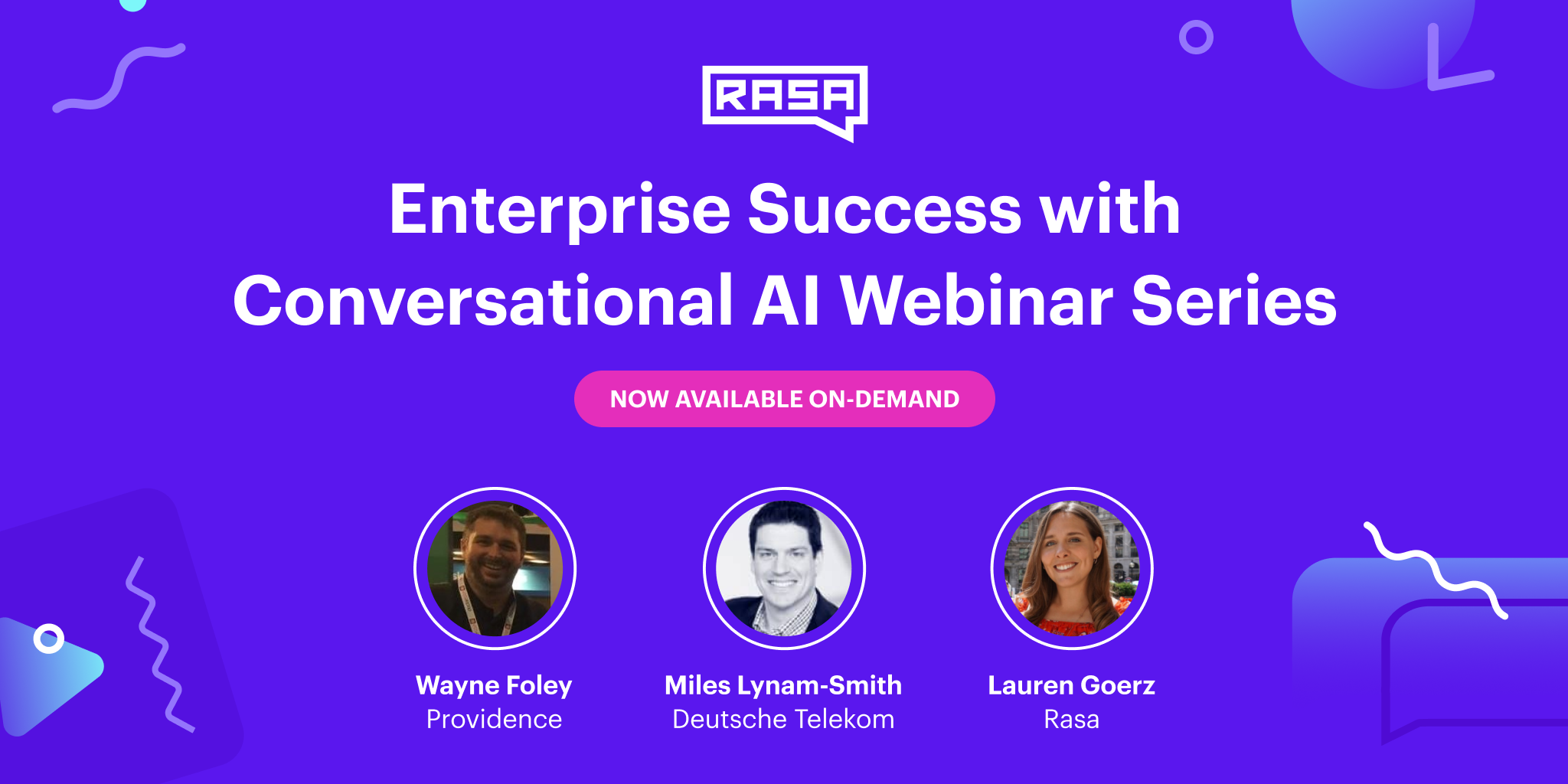 Rasa Enterprise Webinar Series| Enterprise Success with Conversational AI