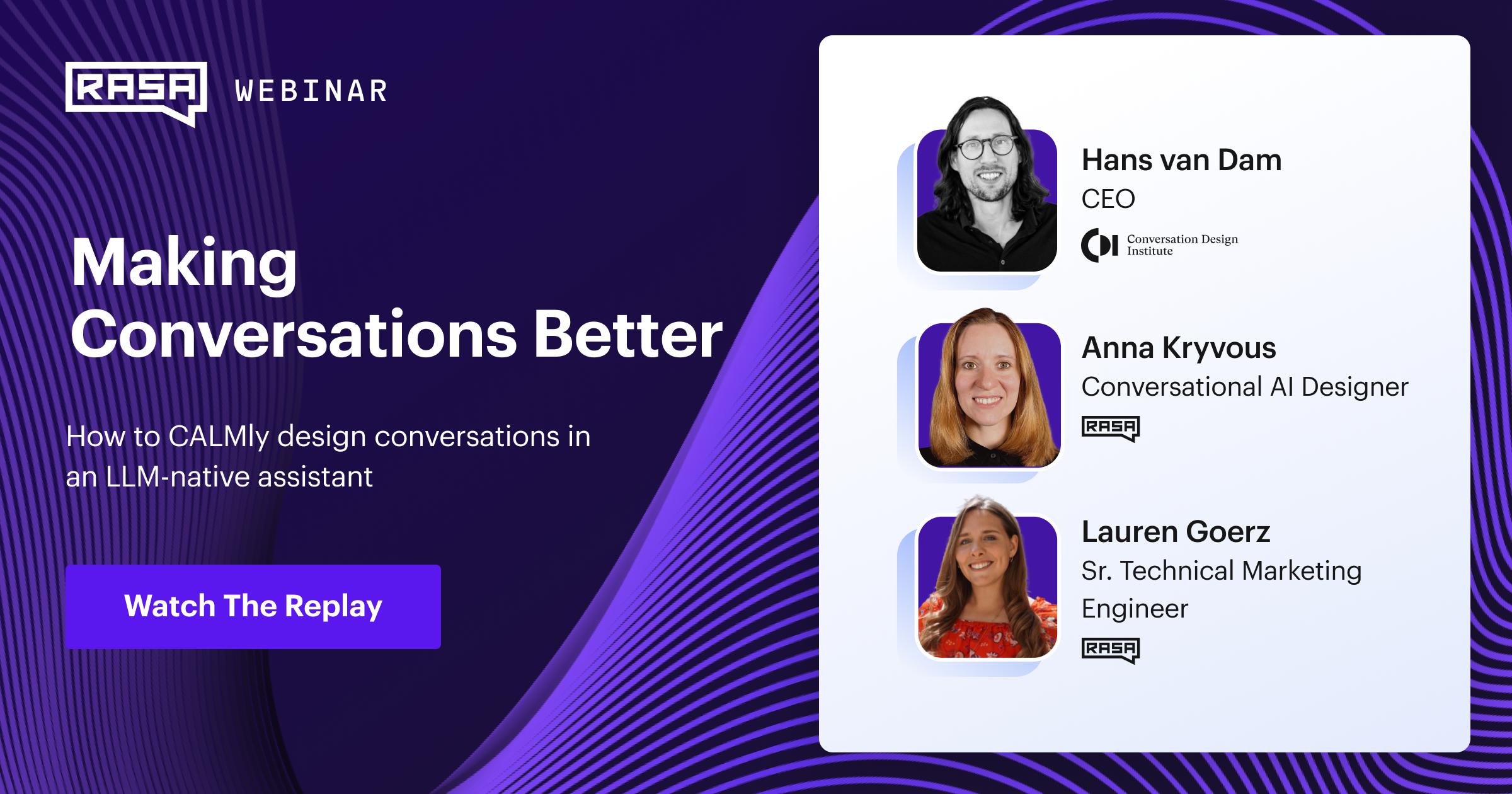 [Webinar] Making Conversations Better in a World with Language Models