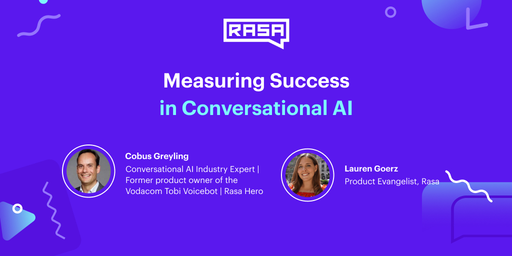 Measuring Success in Conversational AI | Rasa
